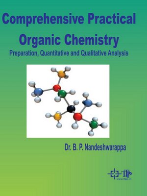 cover image of Comprehensive Practical Organic Chemistry Preparation, Quantitative and Qualitative Analysis